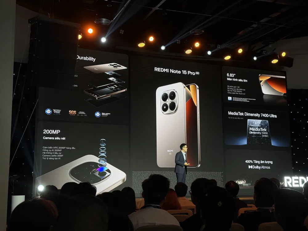 Redmi Note 15 series vừa được ra mắt tại TPHCM