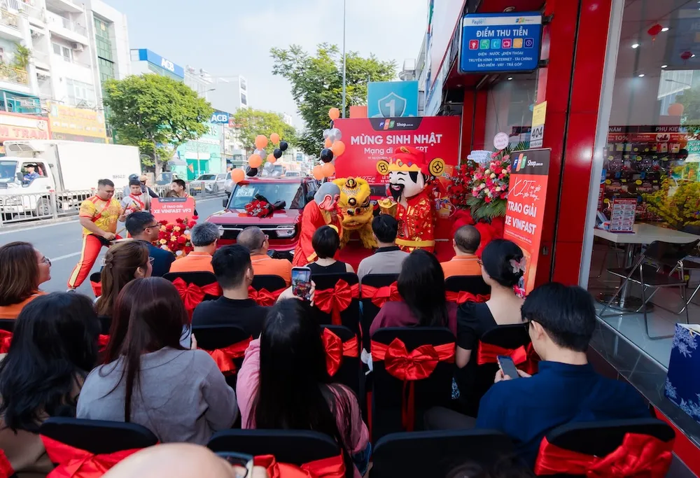 Mạng di động FPT vừa tổ chức sự kiện 2 năm thành lập.