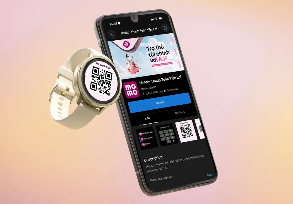 Garmin đã hợp tác cùng MoMo để đưa thanh toán một chạm lên đồng hồ thông minh của hãng này.