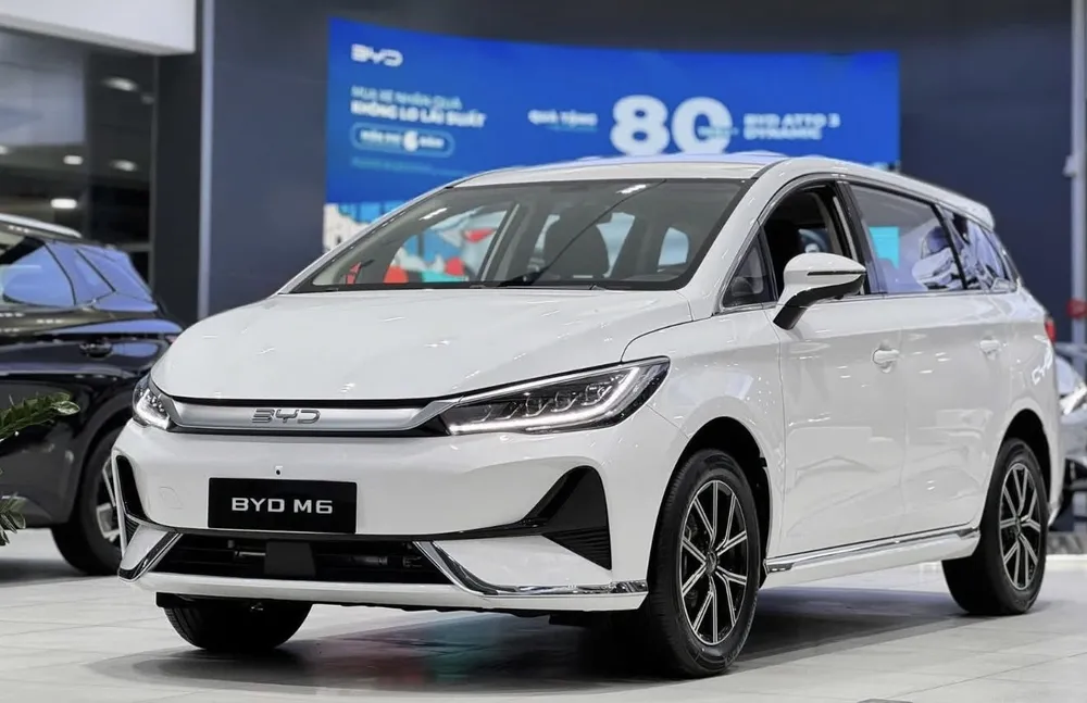 BYD M6 sở hữu không gian nội thất rộng rãi hàng đầu phân khúc MPV thuần điện