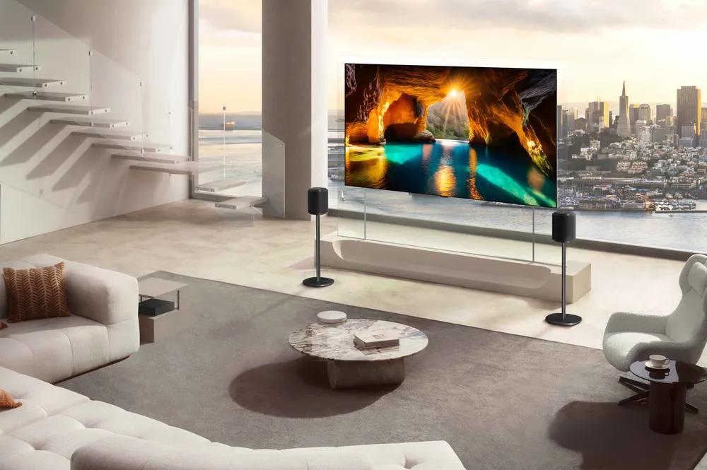 LG OLED evo W6 – TV OLED dán tường siêu mỏng ứng dụng công nghệ điều khiển không dây
