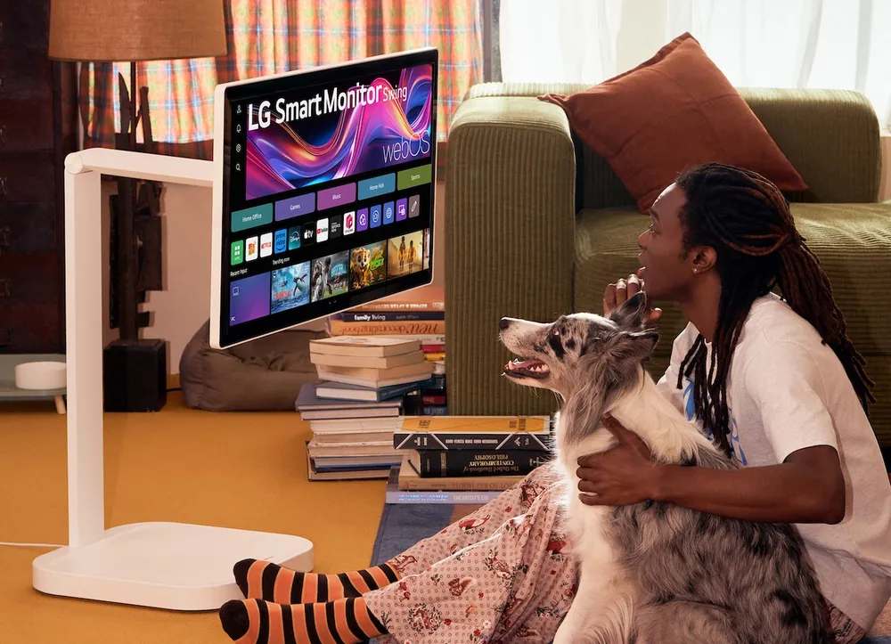 LG Smart Monitor Swing được tích hợp các tính năng cá nhân hoá trải nghiệm.jpg