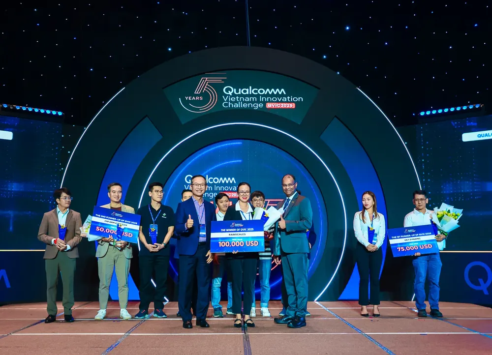 Ở QVIC 2025, các startup tranh tài đã dành được phần thưởng lớn.