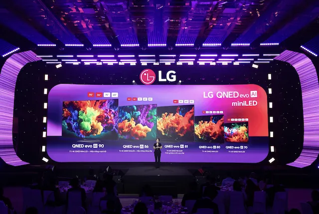LG Electronics Việt Nam giới thiệu hàng loạt TV AI mới