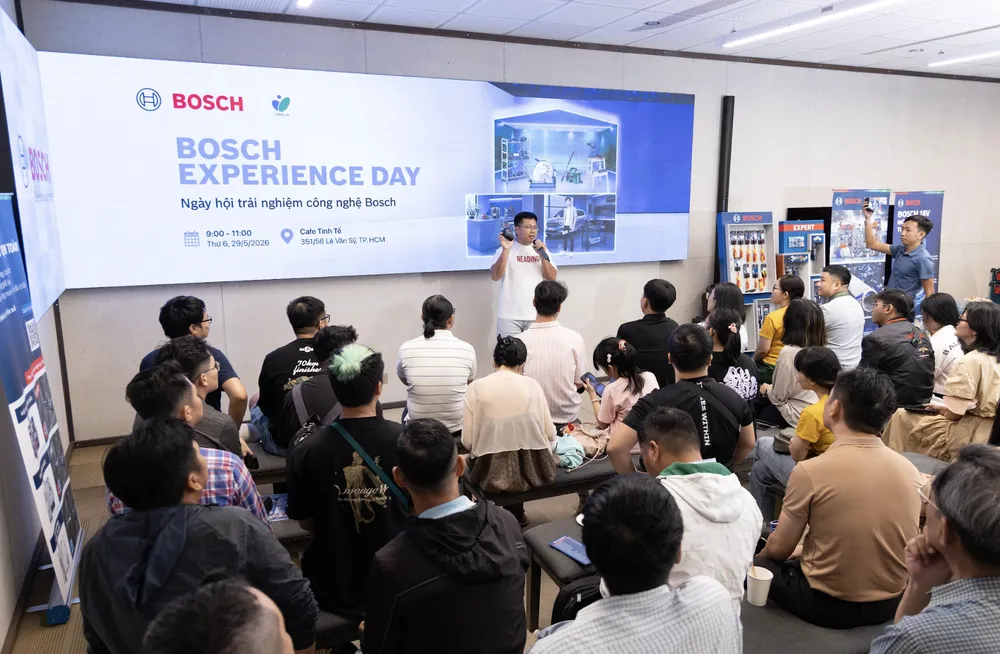 Sự kiện “Bosch Experience Day” thu hút đông bạn trẻ tham gia