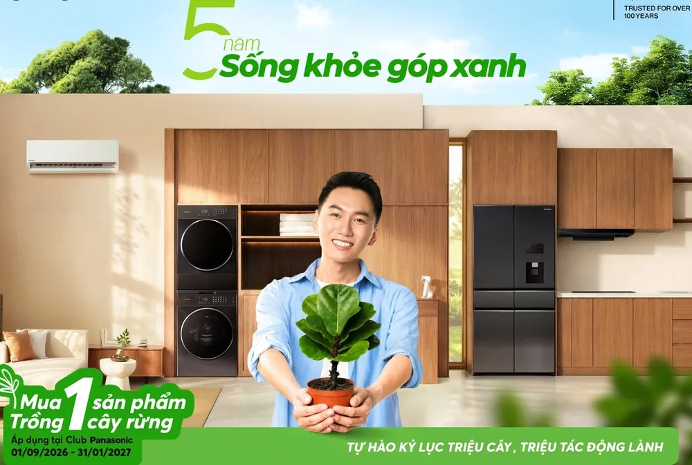 Chương trình của Panasonic hướng đến các giá trị sinh thái và phát triển môi trường bền vững.