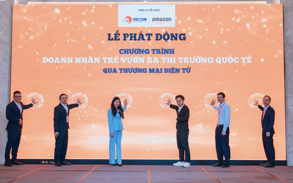 Amazon và VECOM khởi động chương trình "Doanh nhân trẻ vươn ra thị trường quốc tế qua thương mại điện tử".