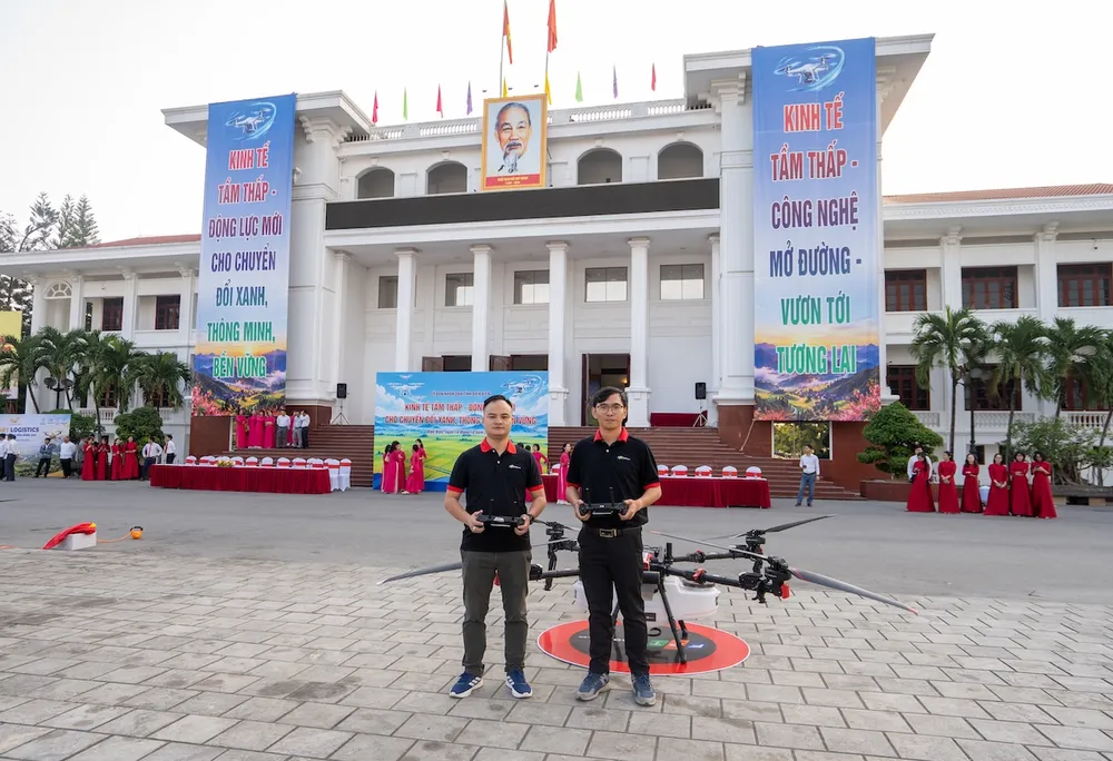 Các thiết bị UAV đã được FPT Shop triển khai tại Điện Biên. 