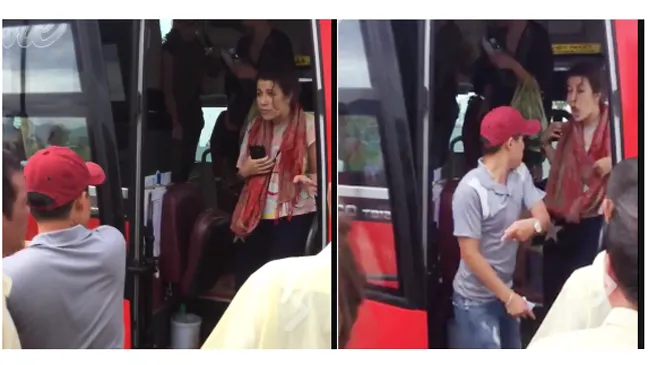 Vụ đuổi du khách nước ngoài xuống xe: Đề nghị công an vào cuộc xác minh xử lý ảnh 1