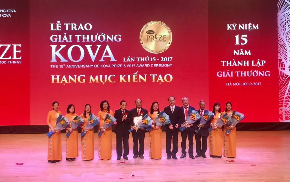 17 tập thể và cá nhân được trao tặng giải thưởng Kova 2017 ảnh 2