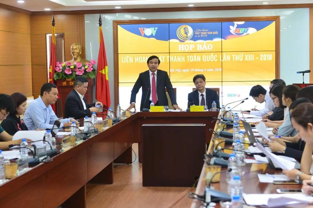 Liên hoan Phát thanh toàn quốc lần thứ XIII - năm 2018 do Đài Tiếng nói Việt Nam (VOV) phối hợp với Đài Phát thanh - Truyền hình Nghệ An tổ chức