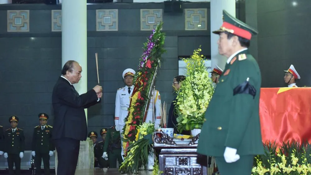 Lễ viếng nguyên Chủ tịch nước Lê Đức Anh ảnh 28