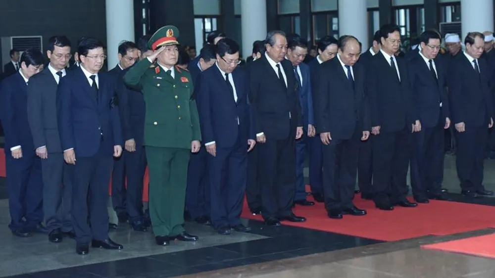 Lễ viếng nguyên Chủ tịch nước Lê Đức Anh ảnh 37