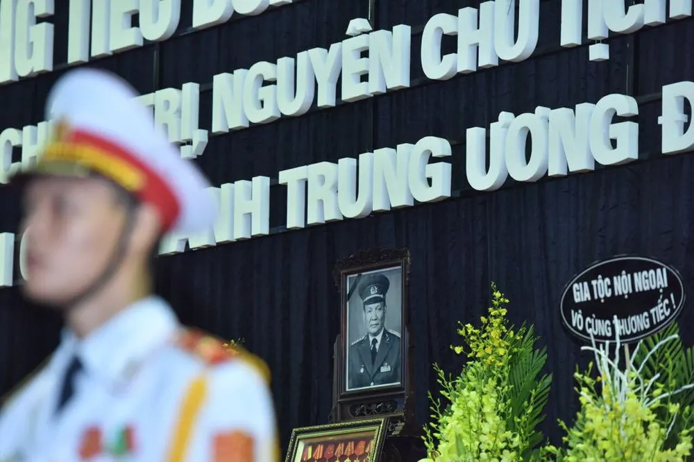 Lễ viếng nguyên Chủ tịch nước Lê Đức Anh ảnh 12