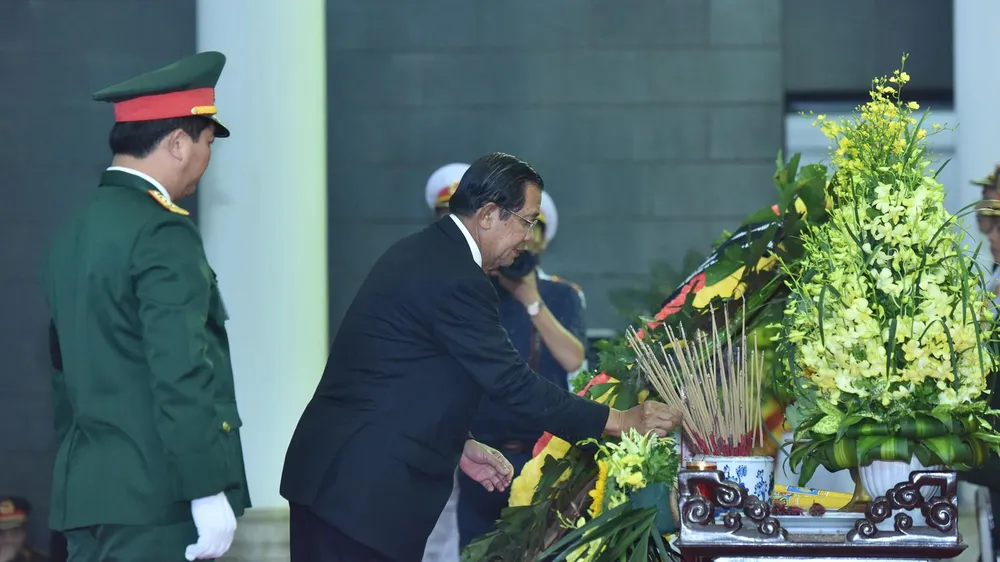 Lễ viếng nguyên Chủ tịch nước Lê Đức Anh ảnh 56