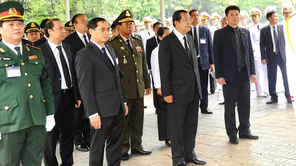 Lễ viếng nguyên Chủ tịch nước Lê Đức Anh ảnh 53