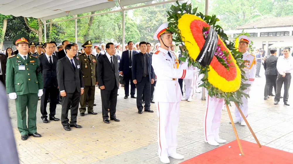 Lễ viếng nguyên Chủ tịch nước Lê Đức Anh ảnh 52