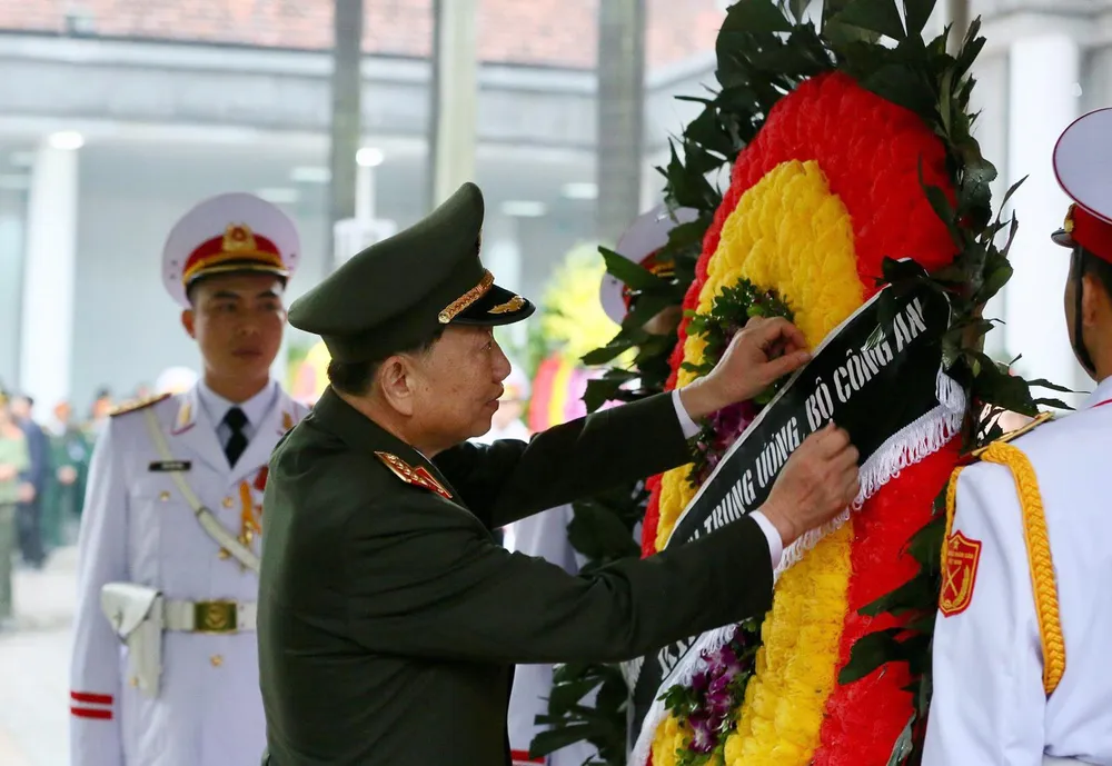 Lễ viếng nguyên Chủ tịch nước Lê Đức Anh ảnh 24