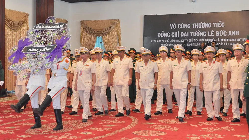 Lễ viếng nguyên Chủ tịch nước Lê Đức Anh ảnh 69