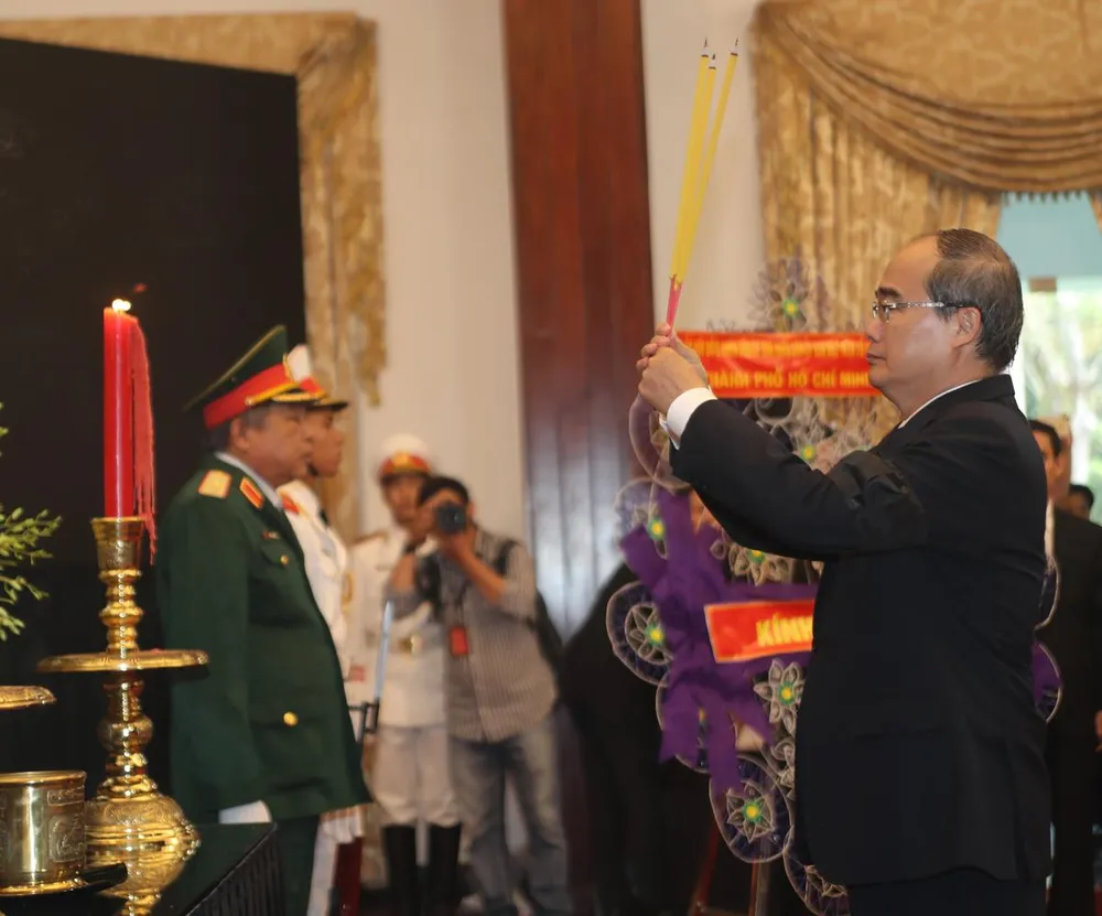 Lễ viếng nguyên Chủ tịch nước Lê Đức Anh ảnh 64