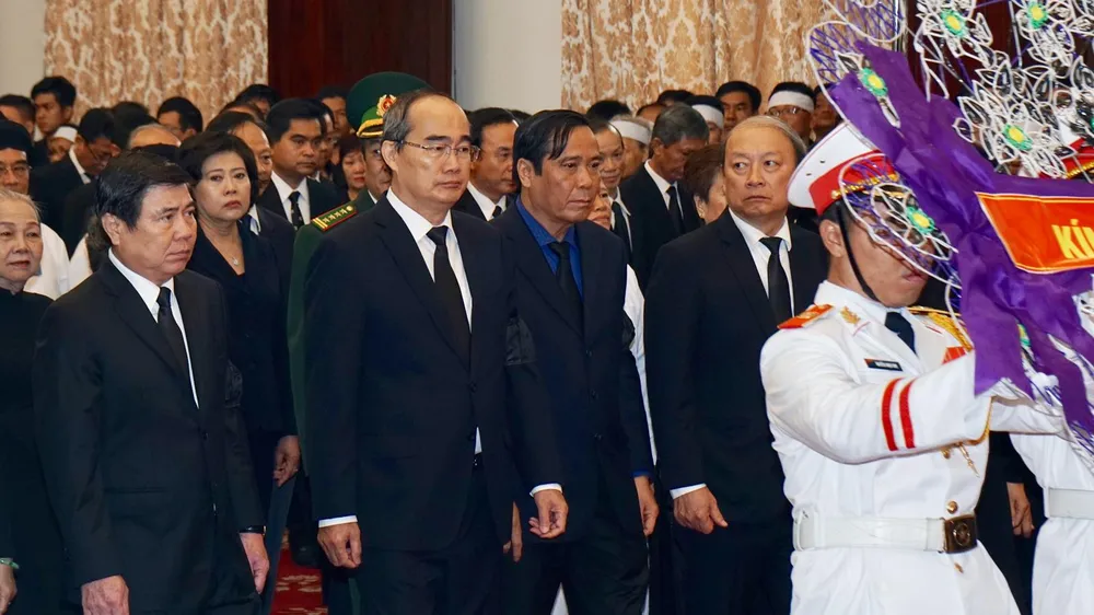 Lễ viếng nguyên Chủ tịch nước Lê Đức Anh ảnh 63