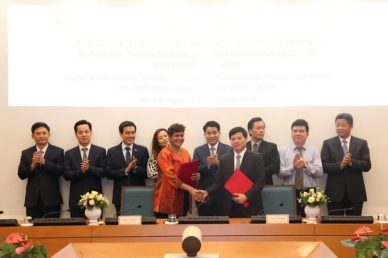 Hà Nội bắt tay với CNN quảng bá hình ảnh trong 5 năm liên tiếp ảnh 2