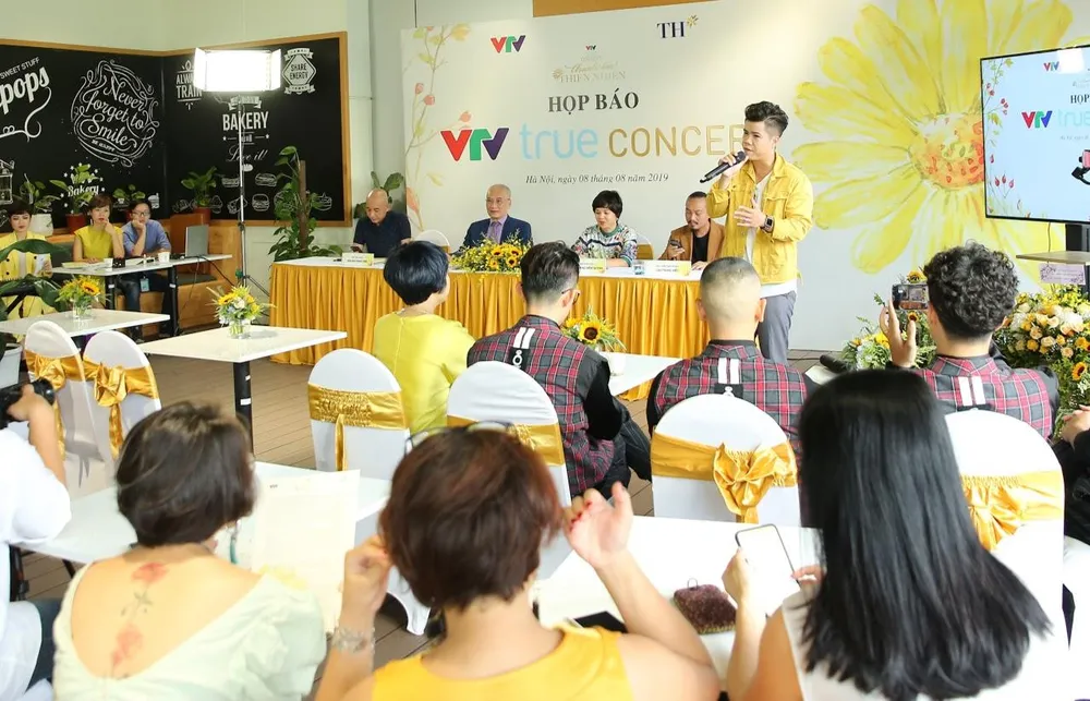 VTV họp báo chia sẻ về chương trình nghệ thuật đặc biệt “VTV True Concert - Thanh âm từ thiên nhiên”