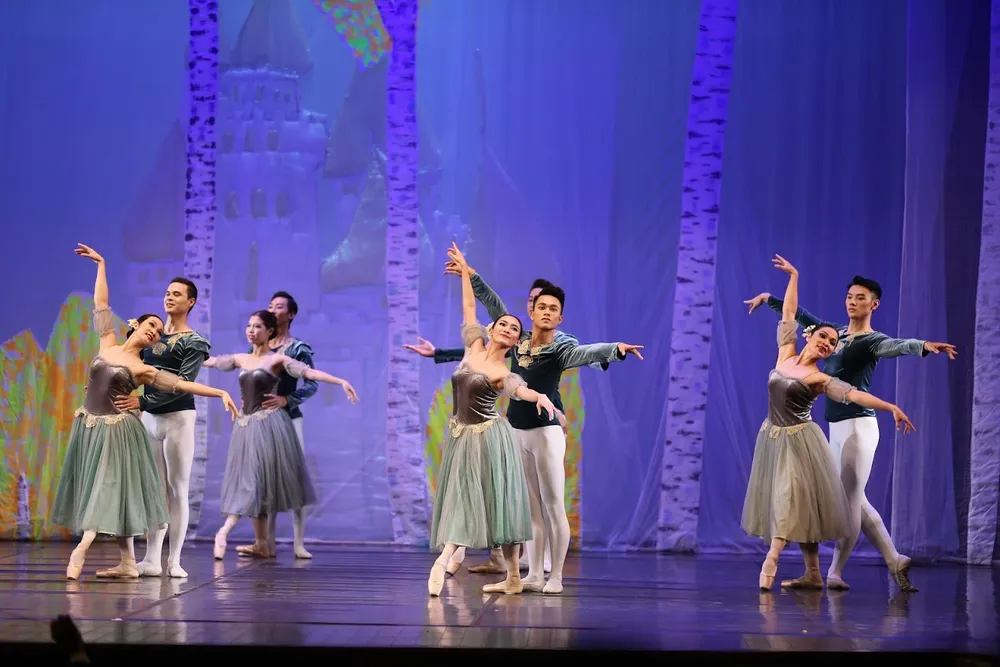 Đẹp ngỡ ngàng Hồ thiên nga của nghệ sĩ Việt ảnh 1