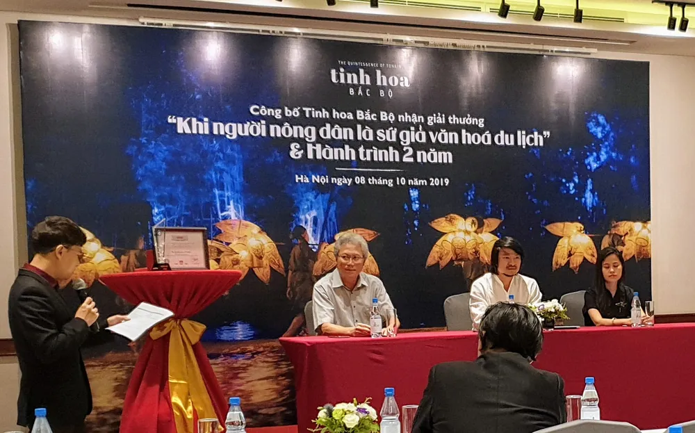 Tinh hoa Bắc bộ nhận giải thưởng “Sản phẩm du lịch đột phá” ảnh 1