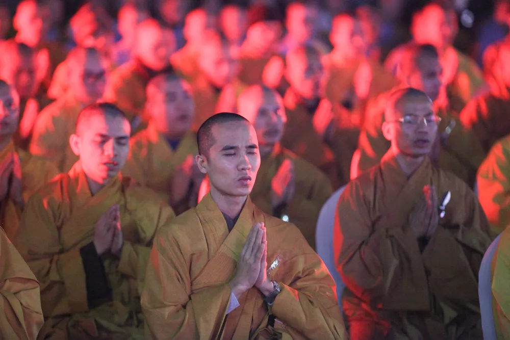 Cầu siêu tưởng nhớ 60 liệt sĩ thanh niên xung phong đại đội 915 ảnh 3