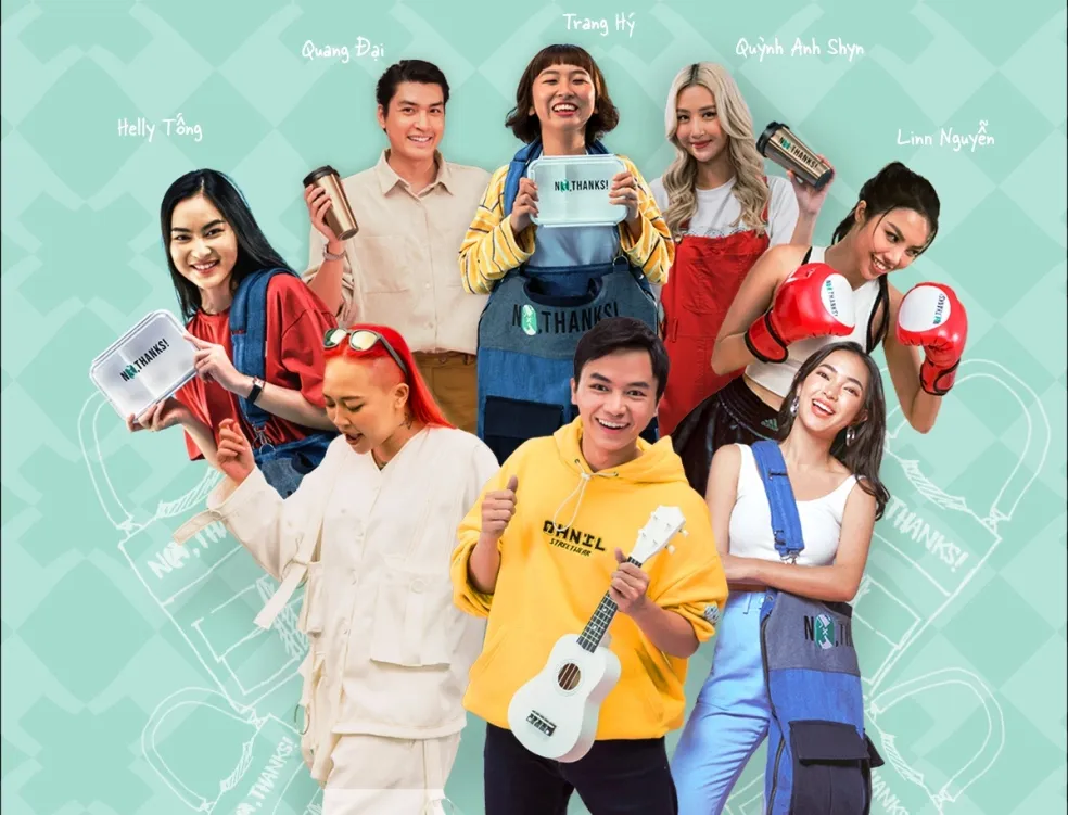 Nghệ sĩ Việt lan toả thông điệp nói không với nhựa một lần ảnh 1