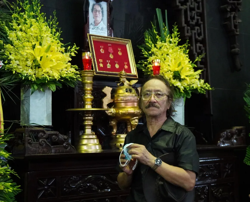 Nghẹn ngào đưa tiễn nhạc sĩ Phó Đức Phương về với đỉnh Phù vân mây trắng ảnh 2