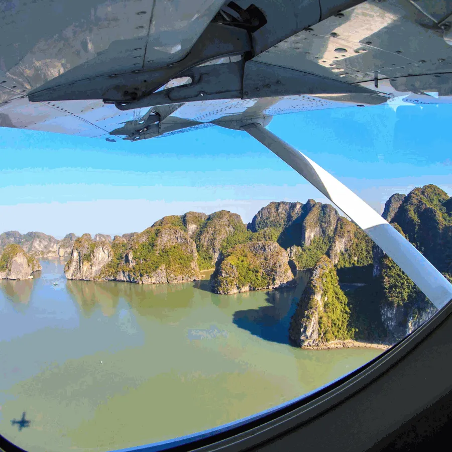 Những khung hình đẹp như tranh trên vịnh Lan Hạ ảnh 1