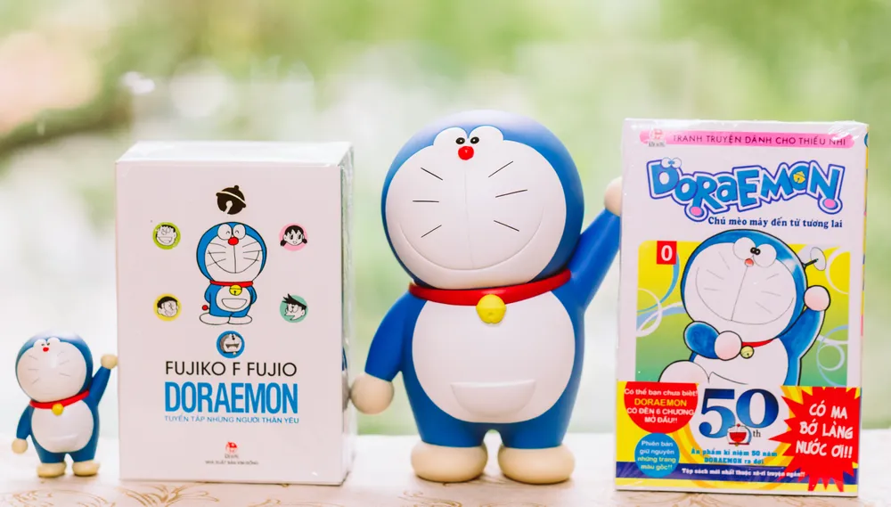 Ra mắt bộ đôi ấn phẩm về mèo máy Doreamon  ảnh 1