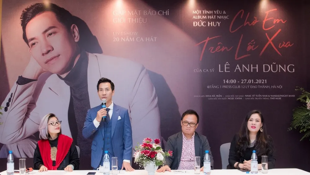 Quán quân Sao mai Lê Anh Dũng đưa chất thính phòng vào nhạc tình của Đức Huy ảnh 1