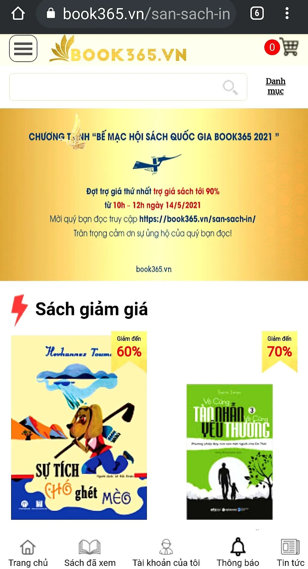 Hàng chục ngàn bản sách được trợ giá tới 90% ảnh 1