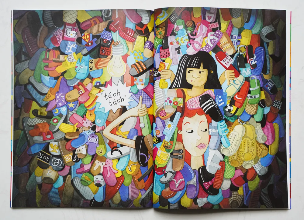 “Chiếc dép bị thất lạc” - cuốn sách nhỏ bé dành cho thiếu nhi ảnh 2