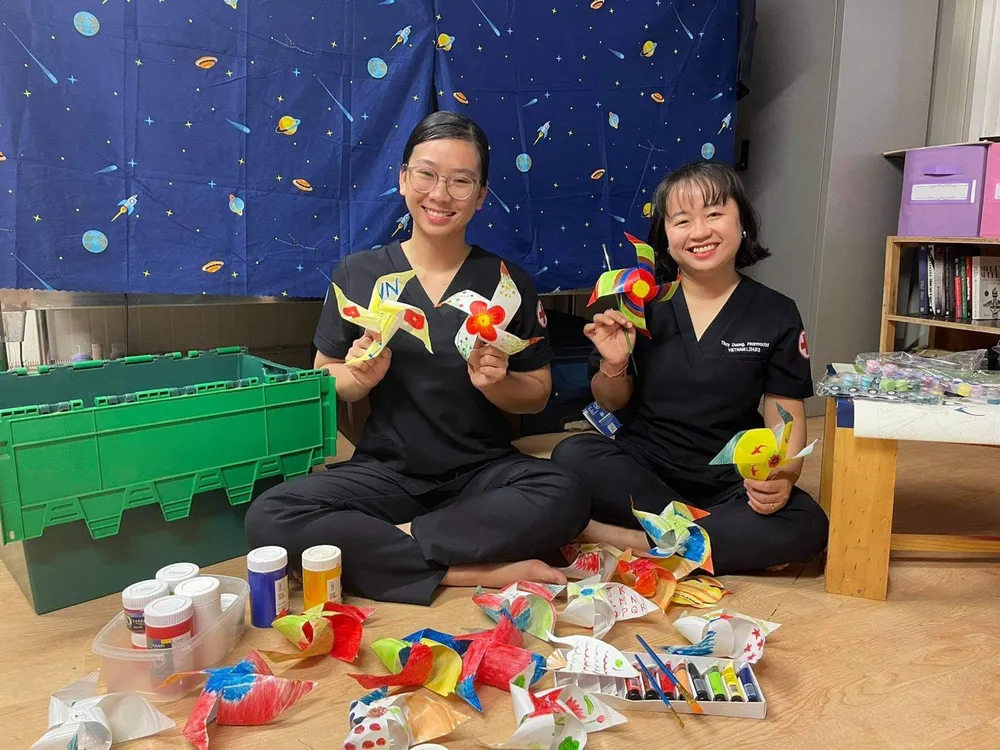 Chiến sĩ mũ nồi xanh của Việt Nam trồng cây gây bóng mát ở Nam Sudan ảnh 2