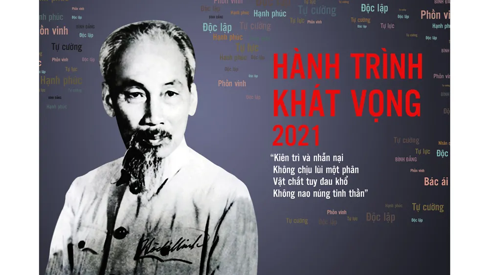 Chương trình giao lưu nghệ thuật đặc biệt “Hồ Chí Minh - Hành trình khát vọng 2021”