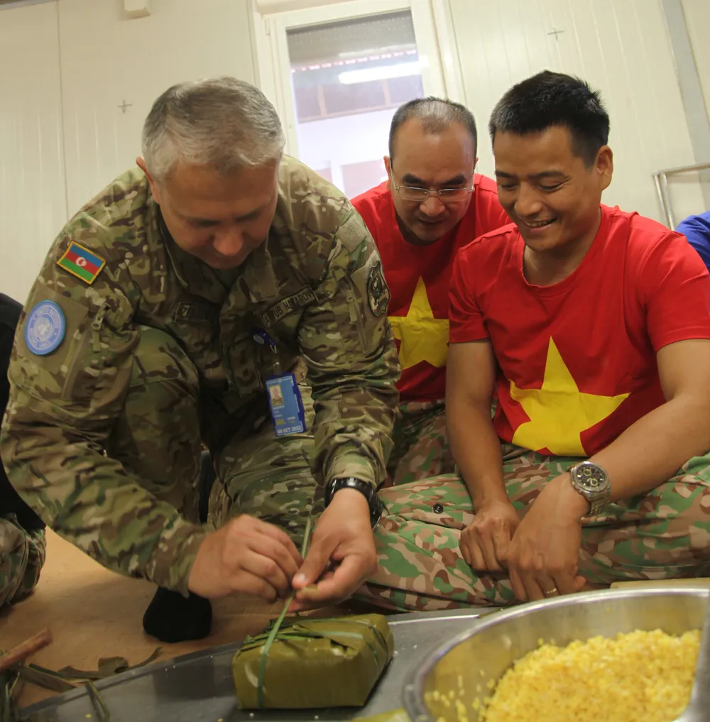 Những chiếc bánh chưng trên đất Nam Sudan ảnh 3