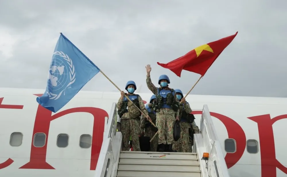 Đội công binh số 1 đã hoàn thành cuộc hành quân qua 6 quốc gia và vùng lãnh thổ ảnh 1