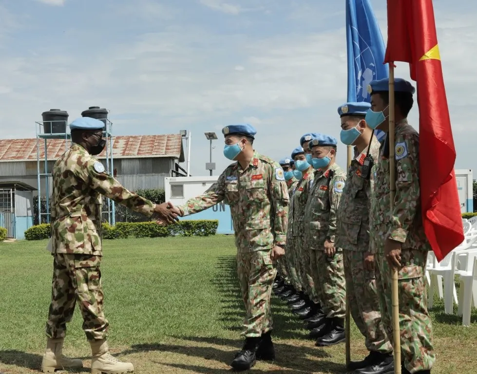 Đội công binh số 1 đã hoàn thành cuộc hành quân qua 6 quốc gia và vùng lãnh thổ ảnh 4