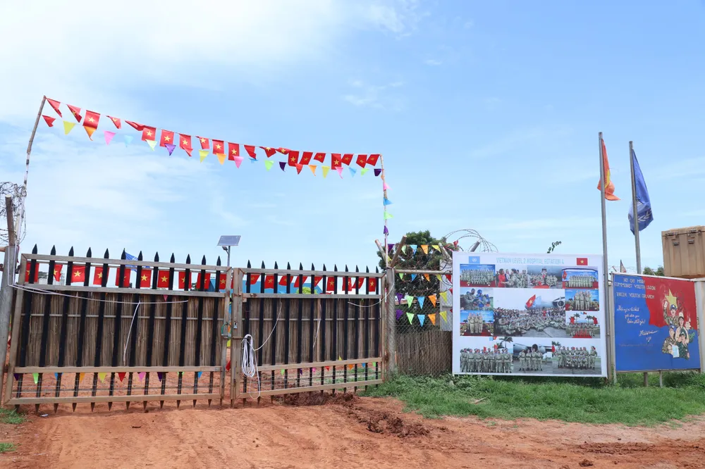 Tinh thần Việt Nam trong lễ kỷ niệm Quốc khánh 2-9 của những người lính mũ nồi xanh tại Nam Sudan ảnh 3