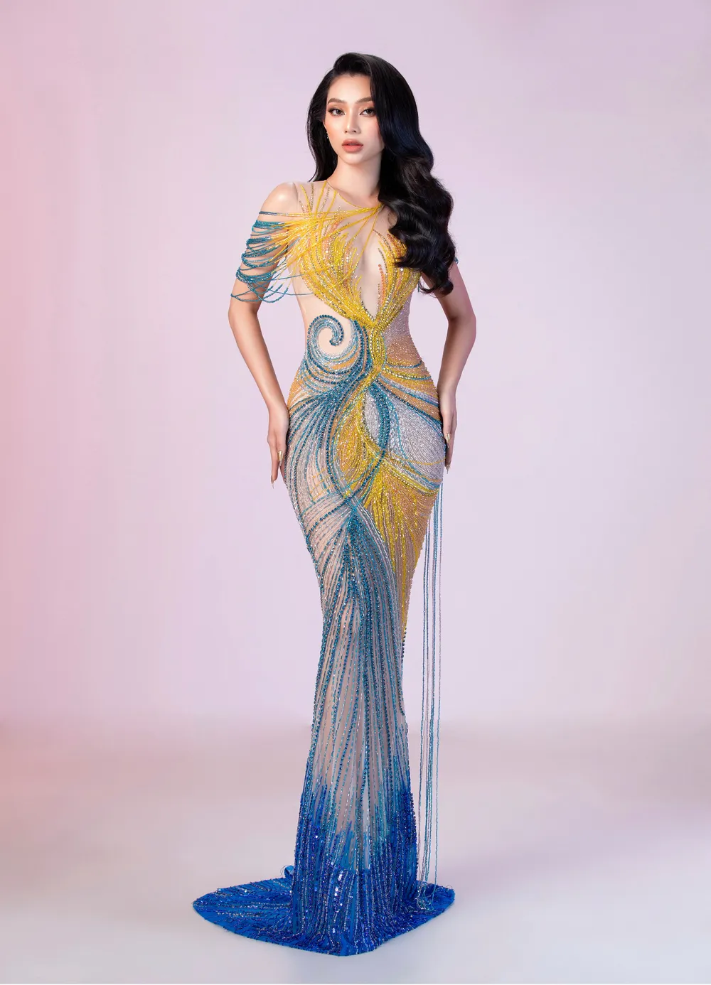 Tốp 5 Hoa hậu biển Lâm Thu Hồng tham dự The Miss Globe 2022  ảnh 1