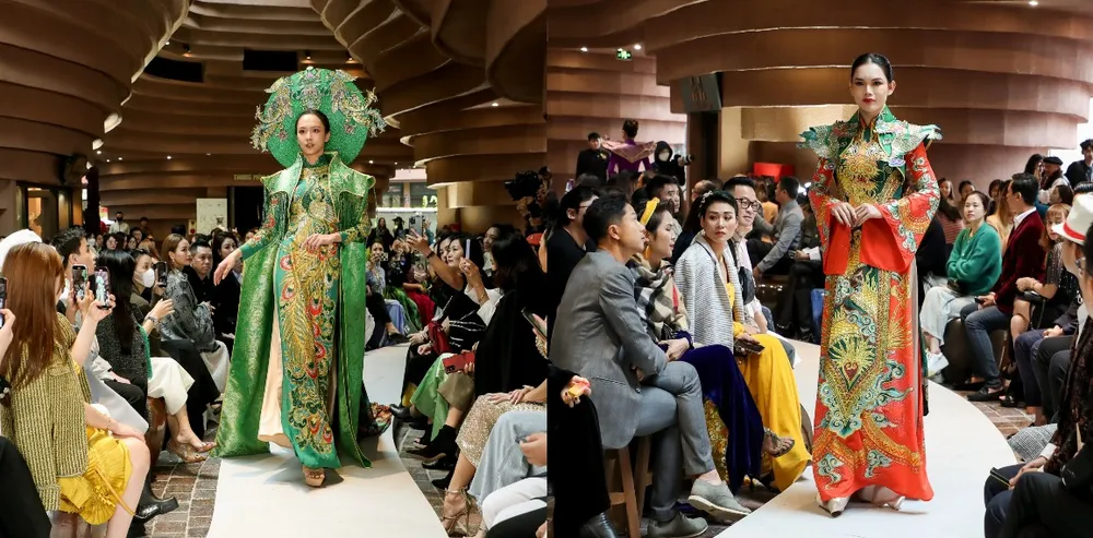 8 nhà thiết kế tỏa sáng tại show diễn Bước chân di sản  ảnh 4