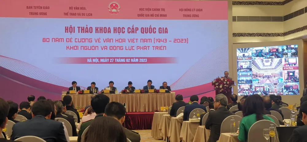 Hội thảo đã nhận được 1 báo cáo trung tâm, 173 bản tham luận của các cơ quan, tổ chức, cá nhân, nhà quản lý, nhà khoa học. Ảnh: VIẾT CHUNG