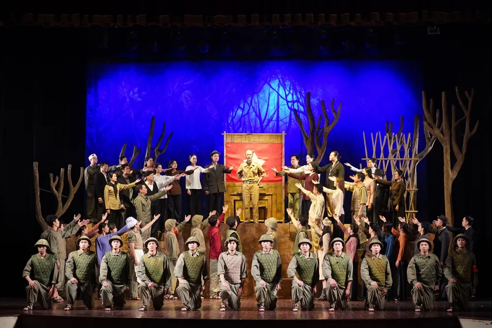 Nhà hát kịch Việt Nam tham dự liên hoan trích đoạn vở "Đêm trắng"