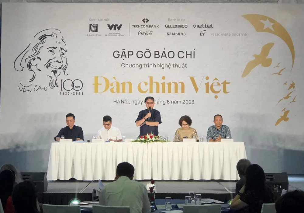 Hội Nhạc sĩ phối hợp với nhiều đơn vị tổ chức chương trình nghệ thuật kỷ niệm 100 năm ngày sinh nhạc sĩ Văn Cao