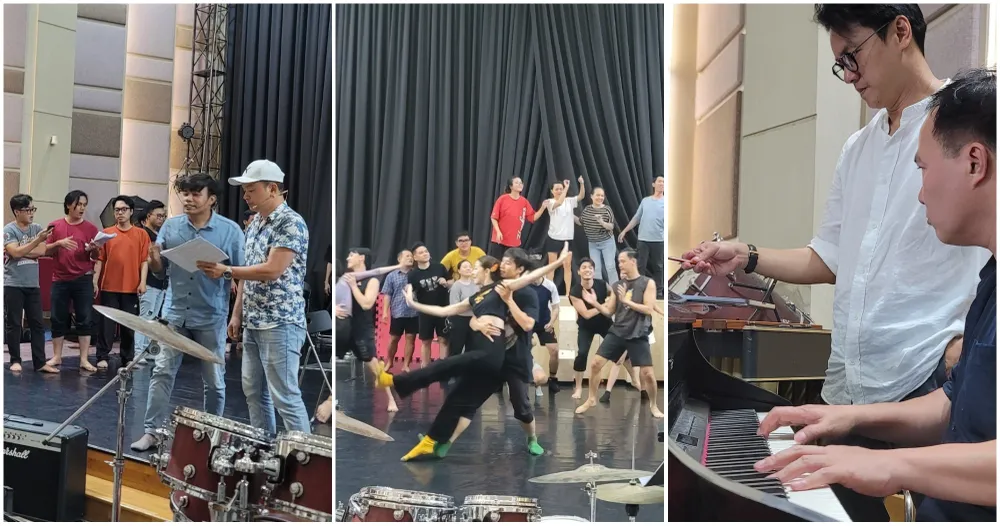 Nhiều tuần qua, gần 200 nhân sự từ 3 đoàn giao hưởng, hợp xướng, vũ kịch của Nhà hát Giao hưởng Nhạc Vũ kịch TPHCM và những đơn vị hợp tác đã chạy nước rút