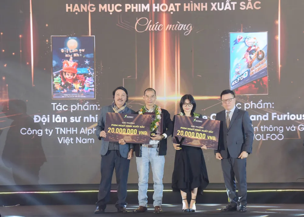 Giải thưởng ở hạng mục phim hoạt hình xuất sắc